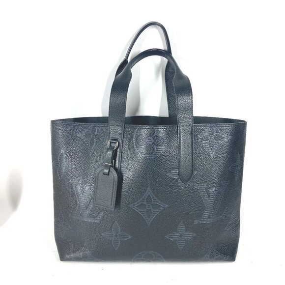 LOUIS VUITTON M57290 Monogram Giant Shadow Cabas Voyage NV Tote Bag Shoulder Bag - Picture 1 of 15